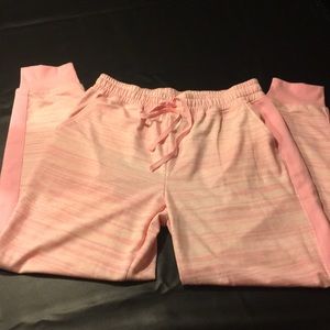 Lularoe pink jogger sweats women’s sz lg EUC